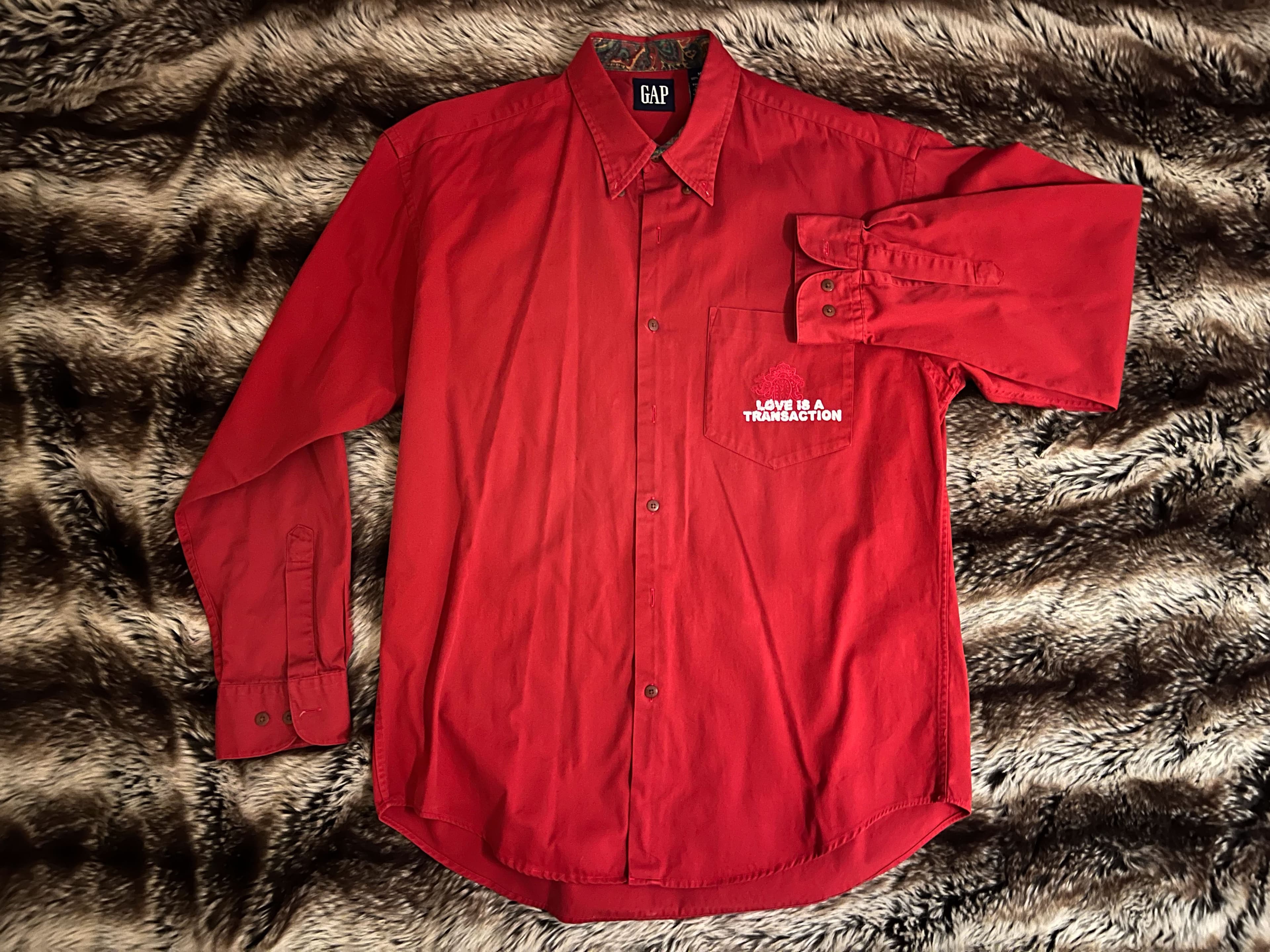 1st date shirt red
